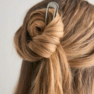Ivory Clasp Hair Clip - Image 2